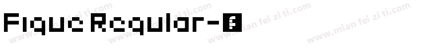 Figue Regular字体转换